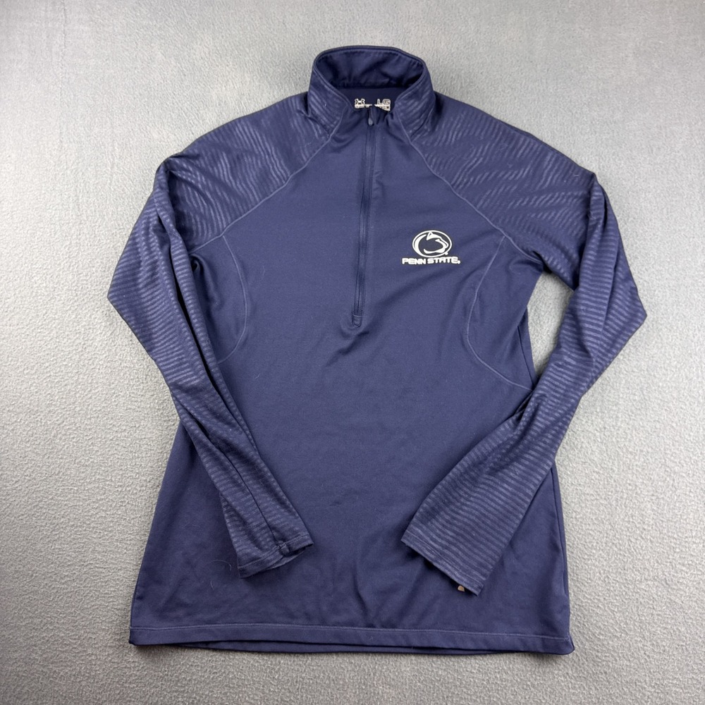 Under Armour Penn State Pullover Women's L Navy Nittany Lions HeatGear Pullover